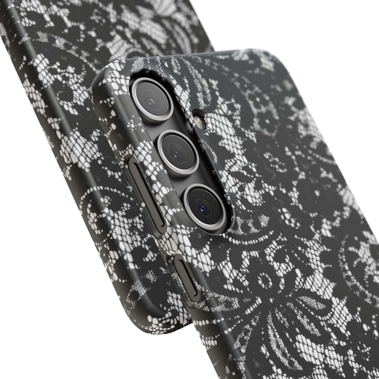 Black Lace Elegant Pattern Case