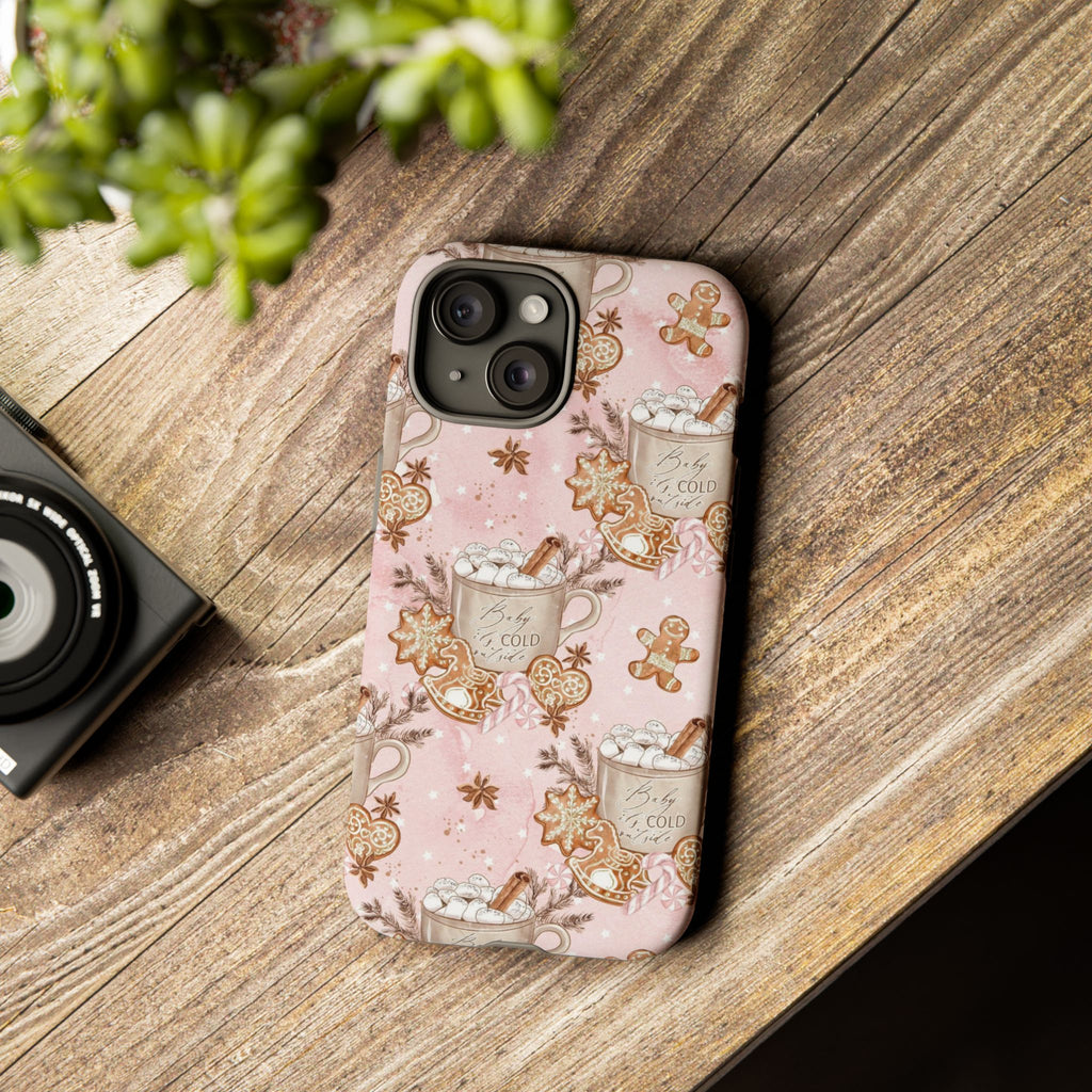 Pink Christmas Phone Case