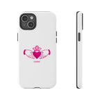 Pink Irish Claddagh Symbol Tough Phone Case