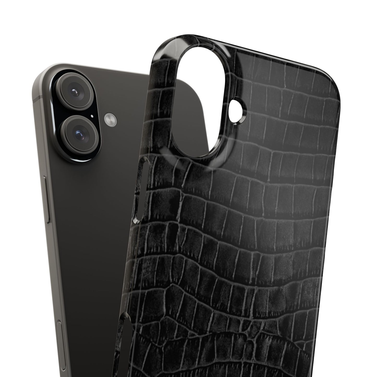 Black Croc Case