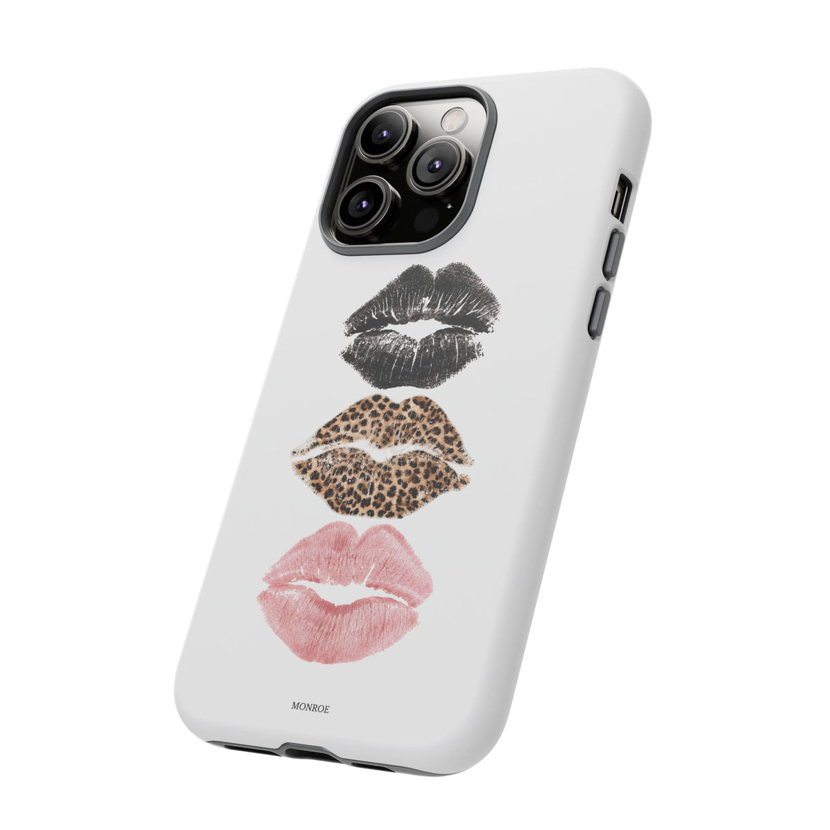 Leopard Glam Lip Tough Case