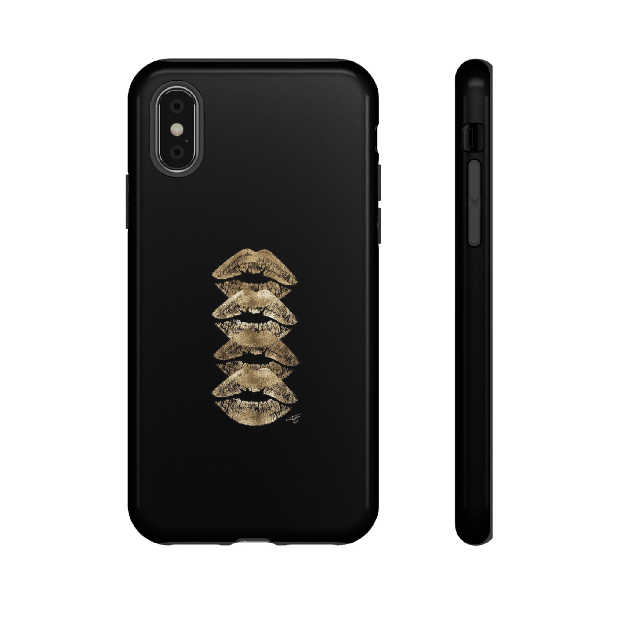 Golden Lipstick Phone Case
