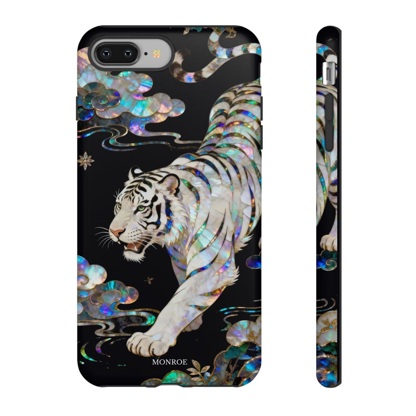Iridescent White Tiger Tough Case