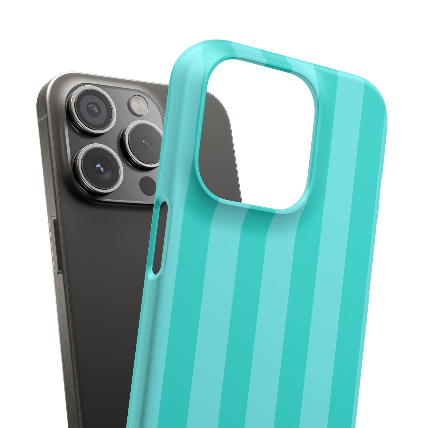 Striped Aqua Case