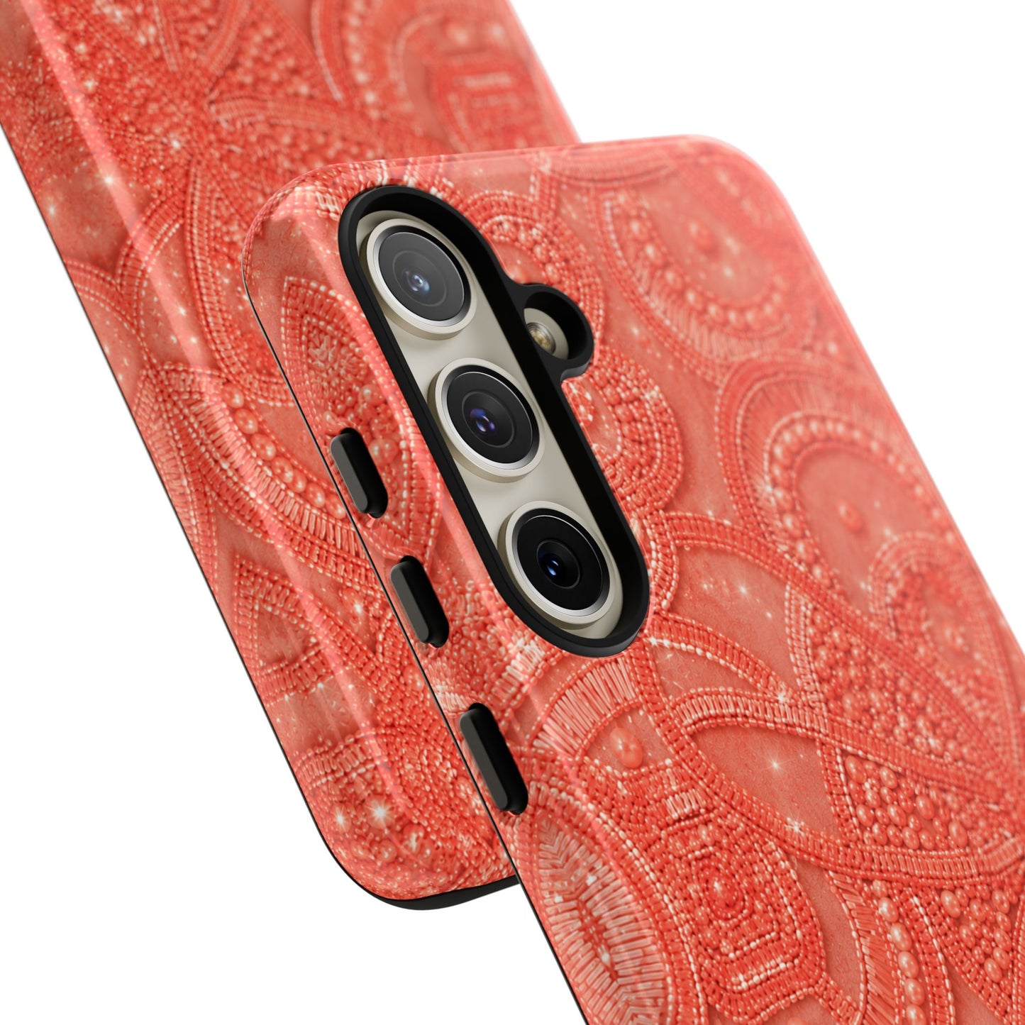 Coral Lace Tough Case