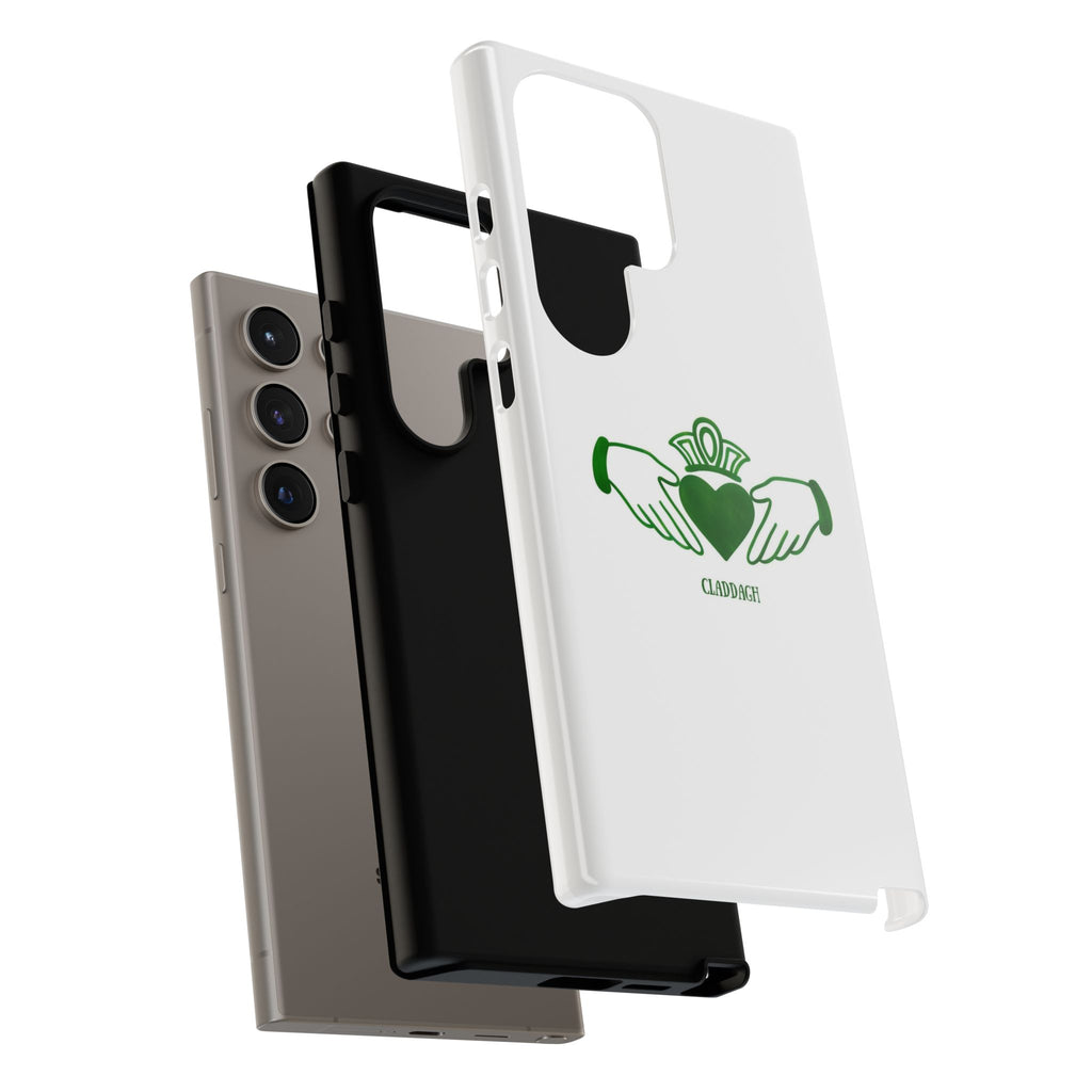 Irish Claddagh Symbol Green Tough Case