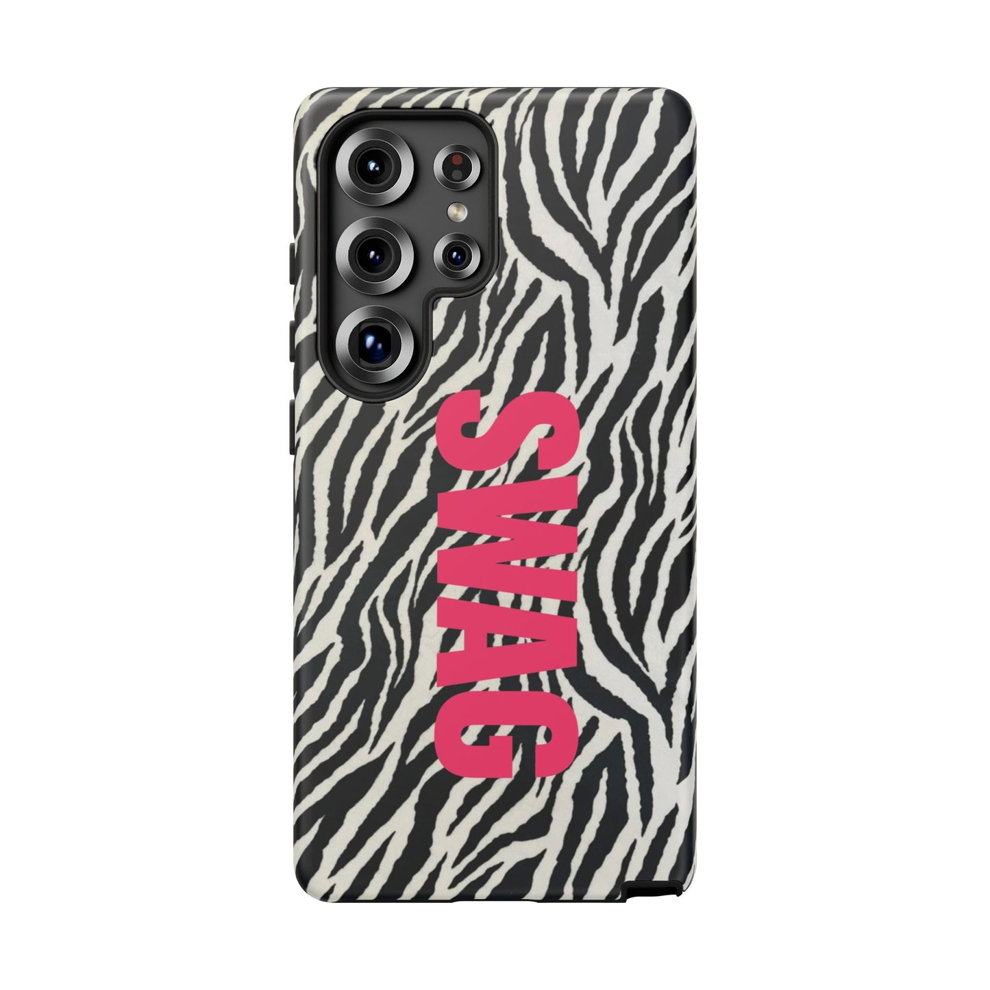 Zebra Print  "SWAG" Tough Case