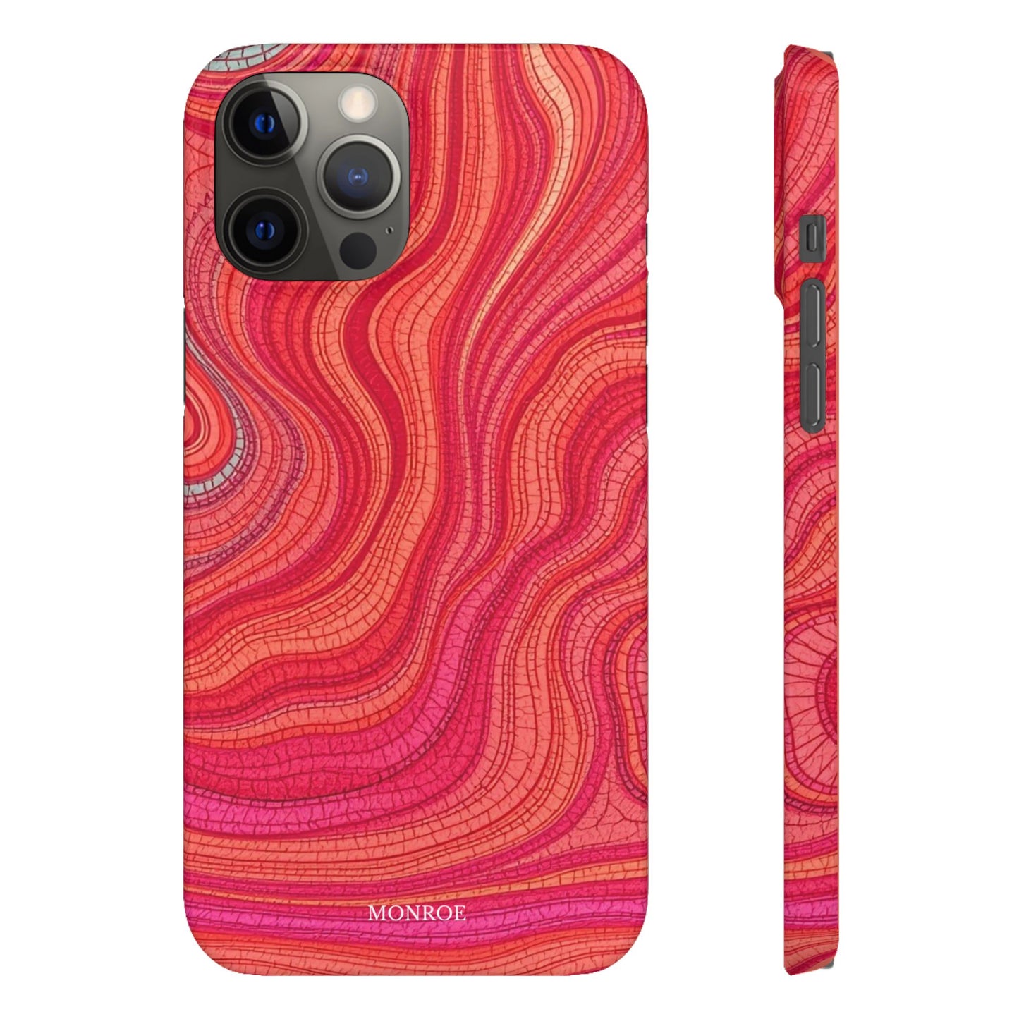 Retro Wavy Red Case