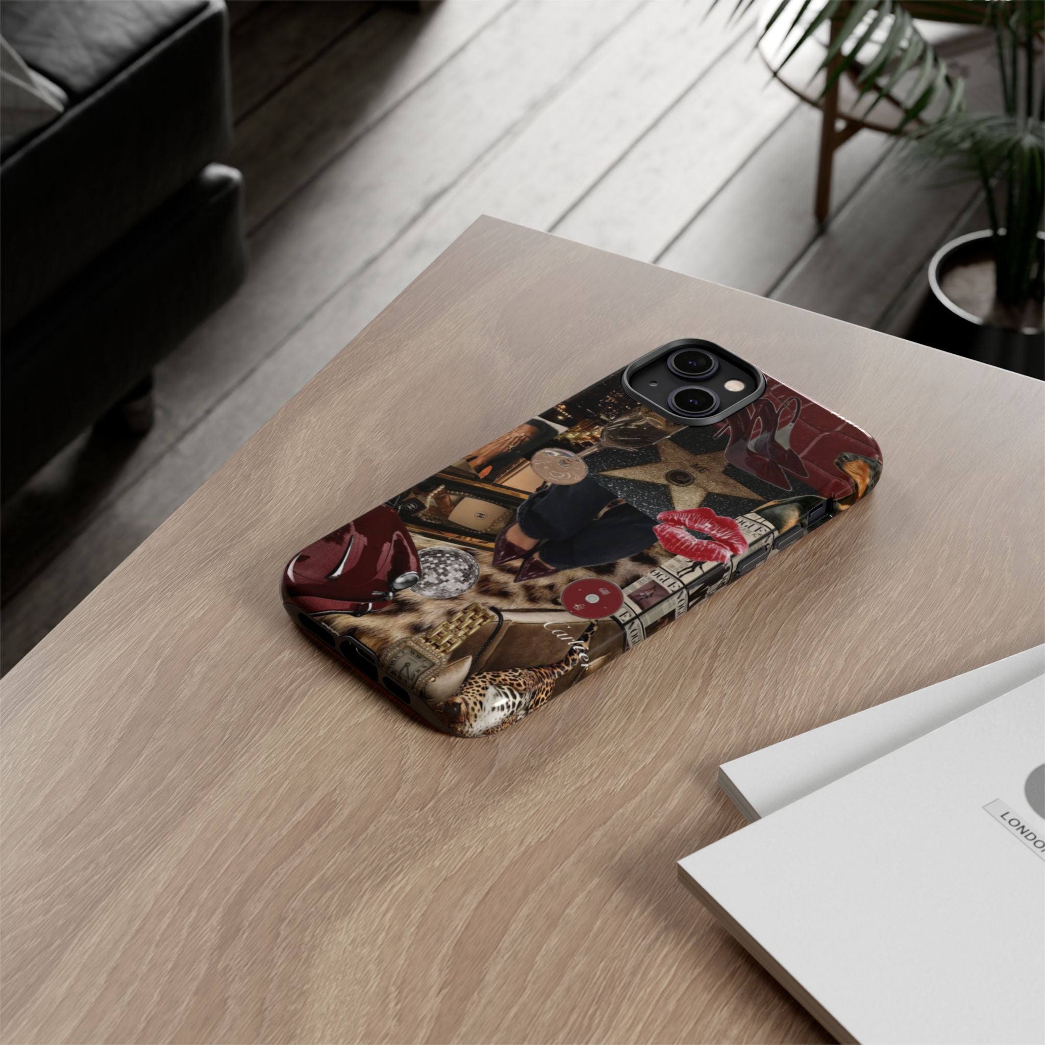 Cherry Red Aesthetic Phone Case