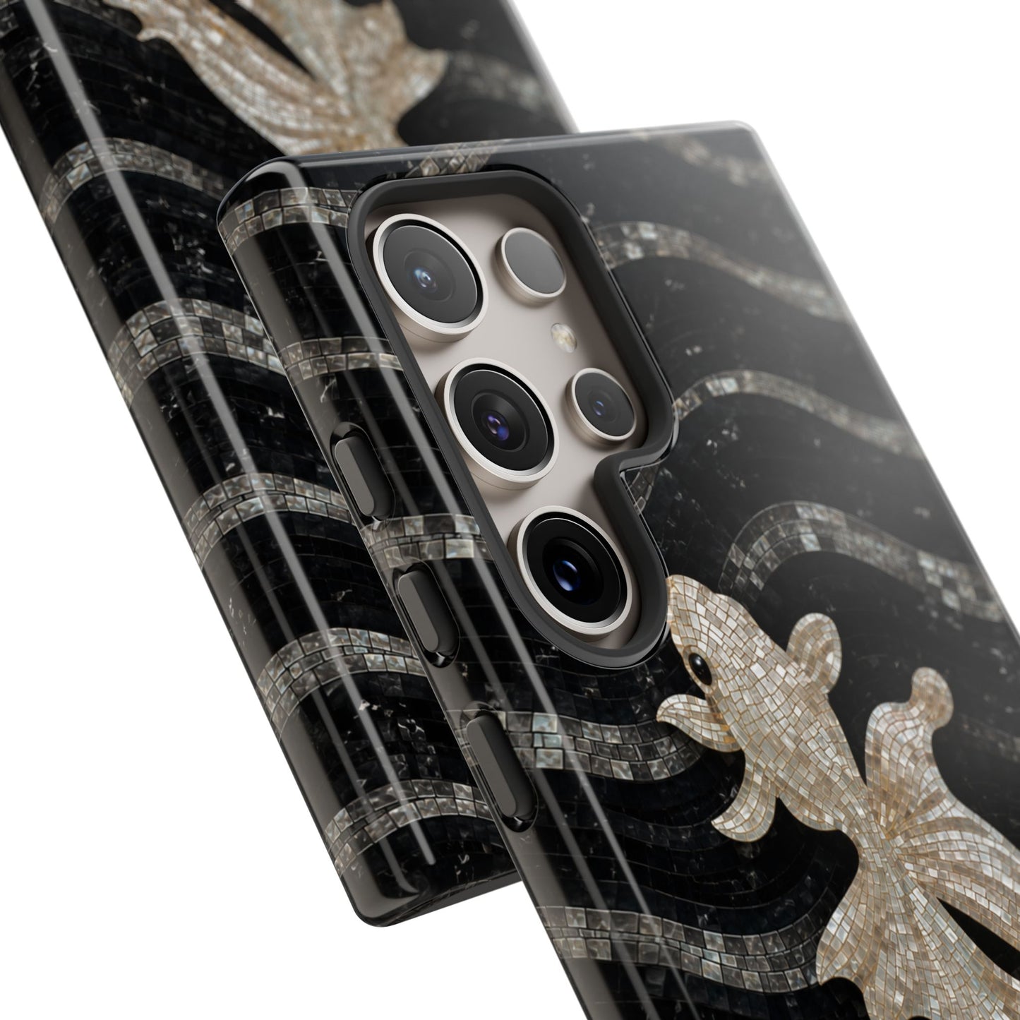 Midnight Fish Mosaic Case