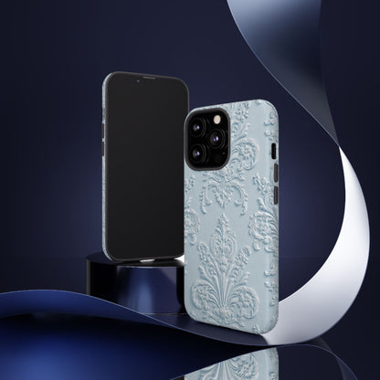 Blue Vintage Pattern Tough Case