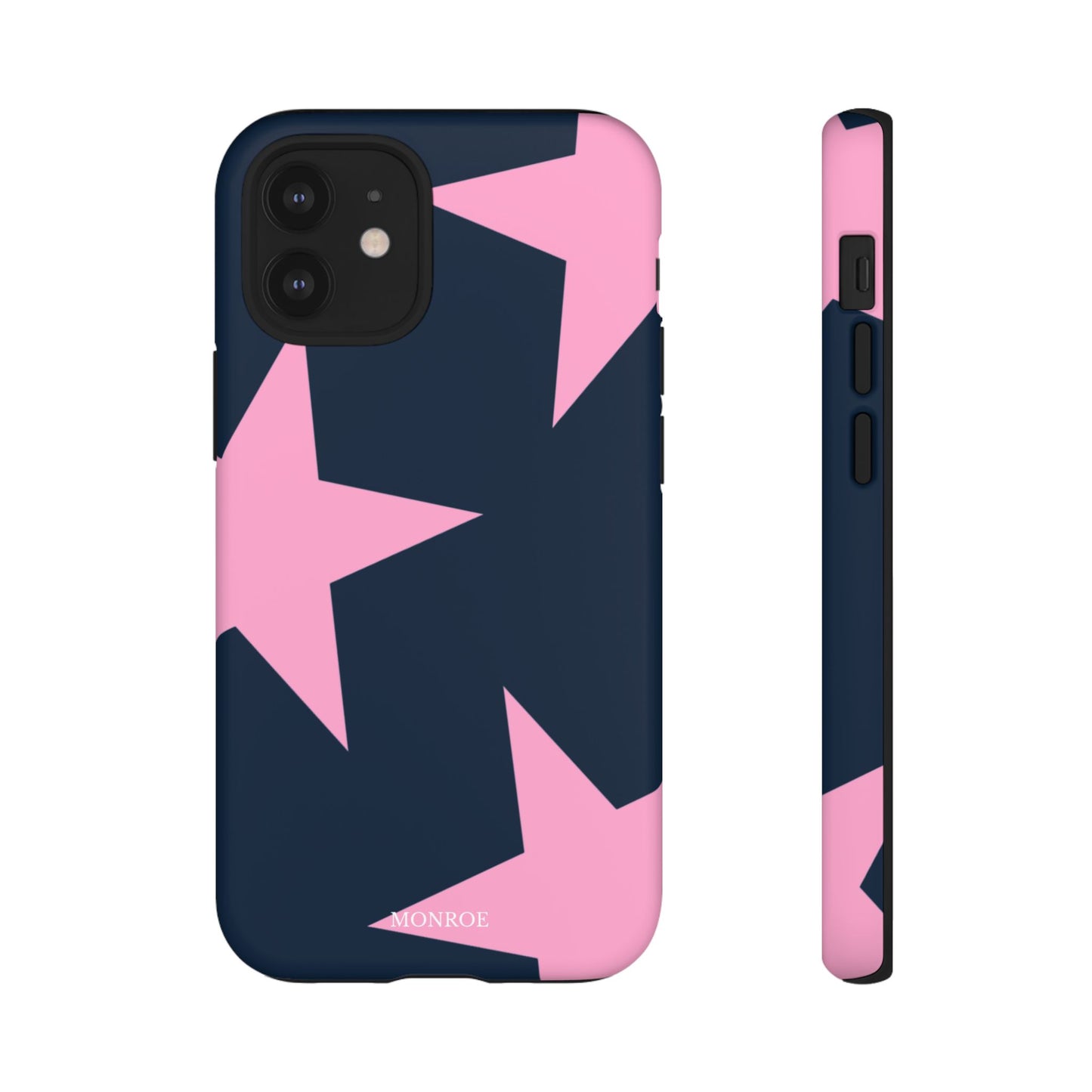 Navy & Pink Star Tough Cover