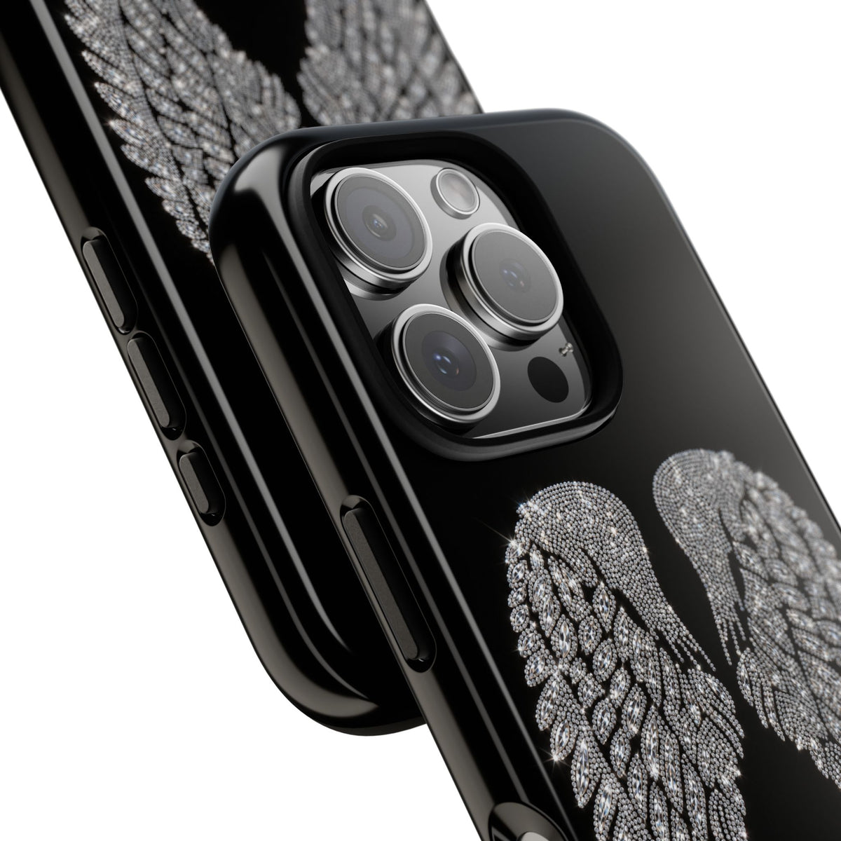 Silver Angel Wings Tough Case