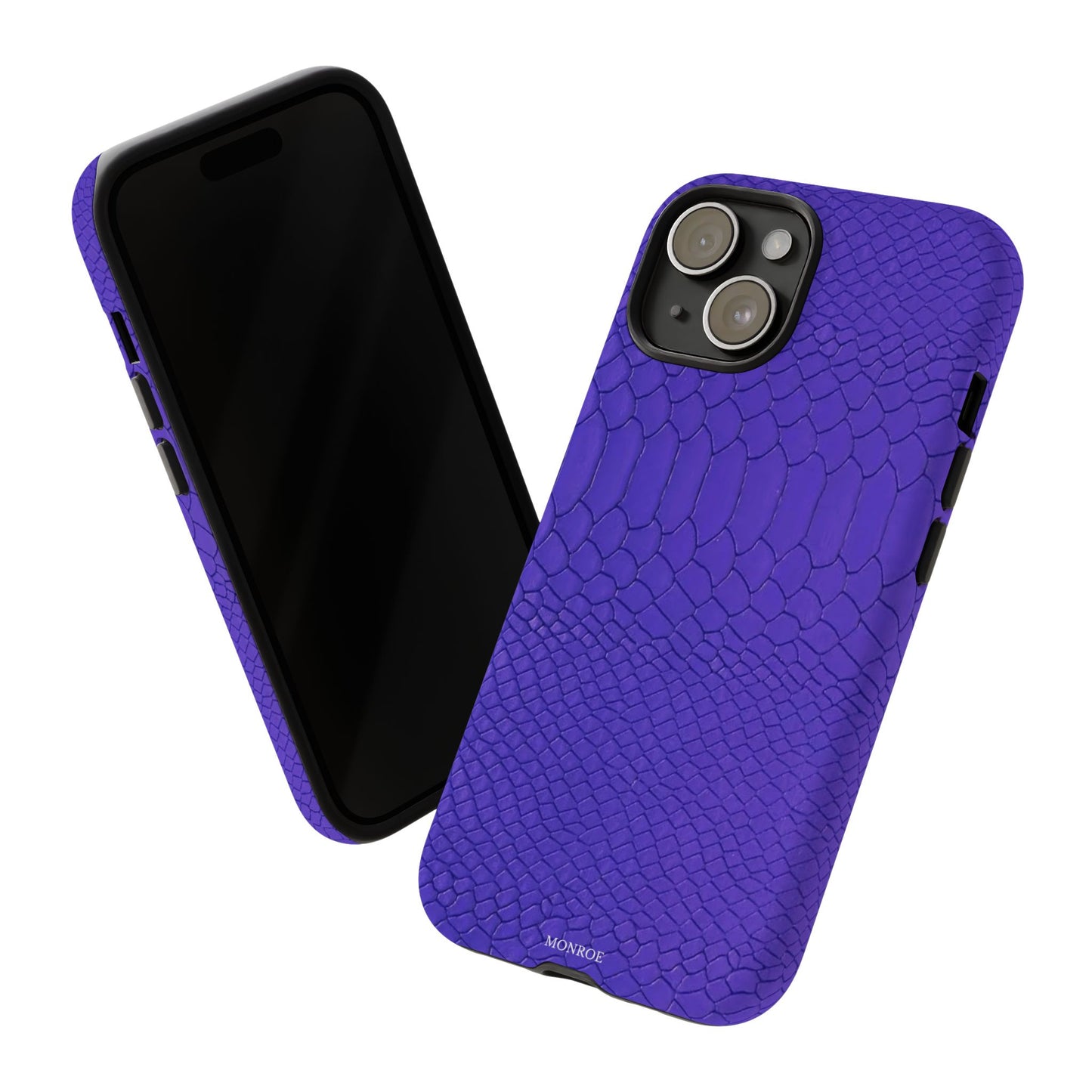 Dark Purple Snake Tough Case