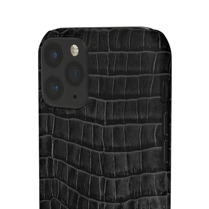 Black Croc Case