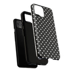 Black Polka Dot Phone Case