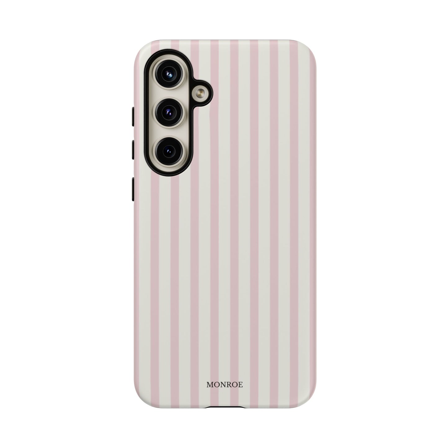 Light Pink Stripe Tough Phone Case