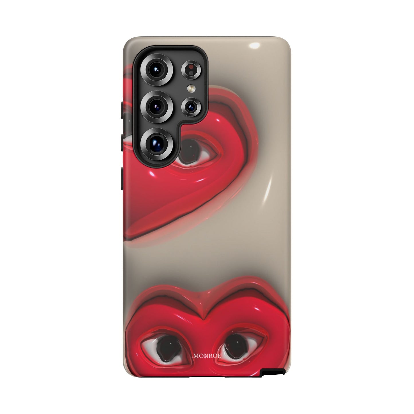 Red Heart Eyes Tough Case