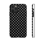 Black Polka Dot Phone Case