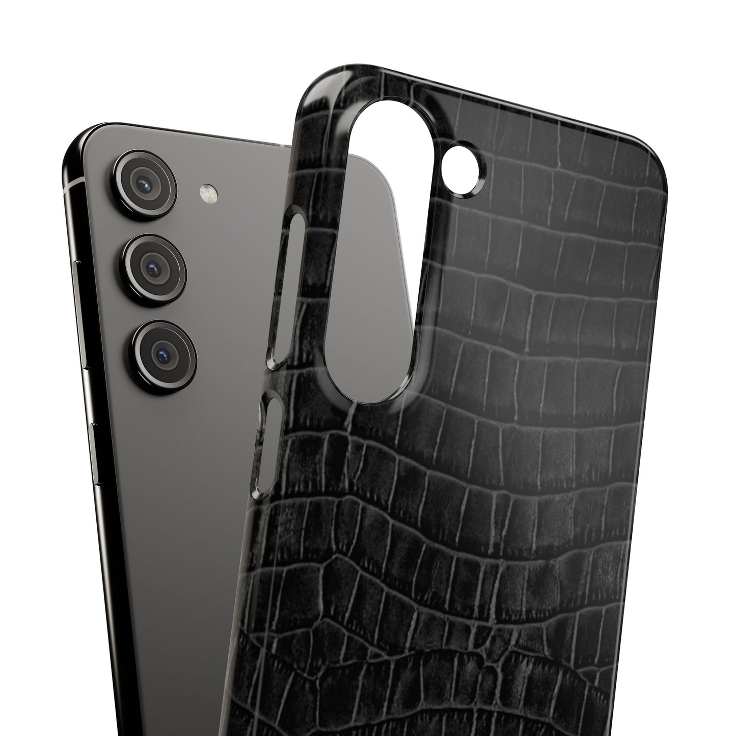 Black Croc Case