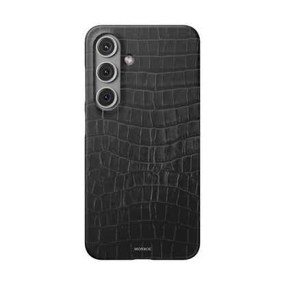 Black Croc Case