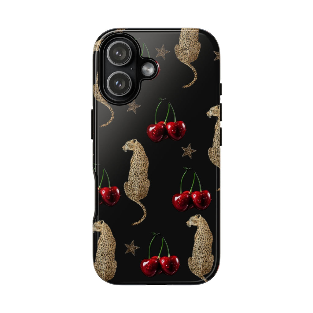 Leopards & Cherries Phone Case