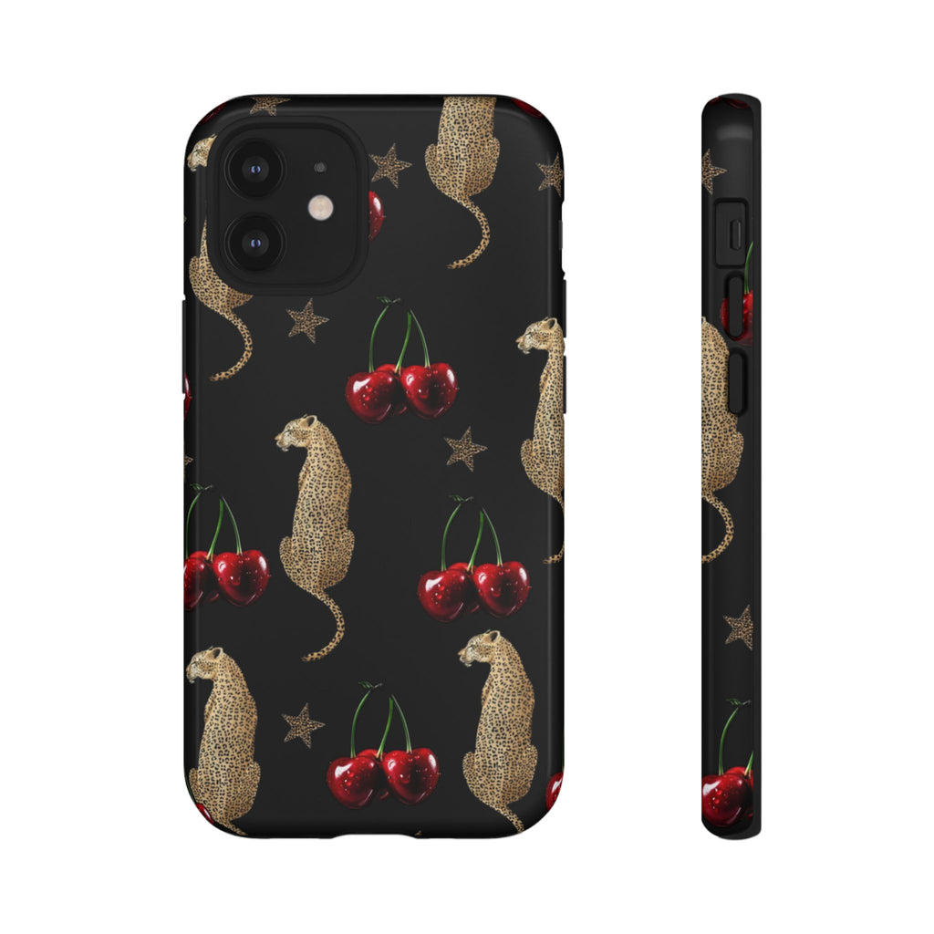 Leopards & Cherries Phone Case