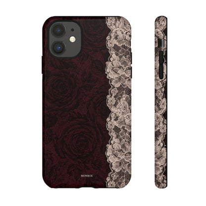 Burgundy Rose Tough Case