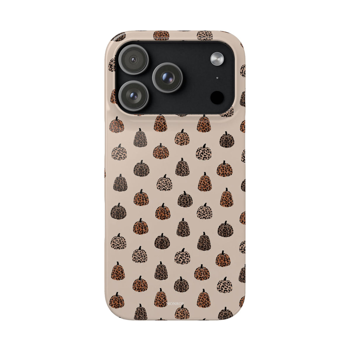 Leopard Pumpkin Case