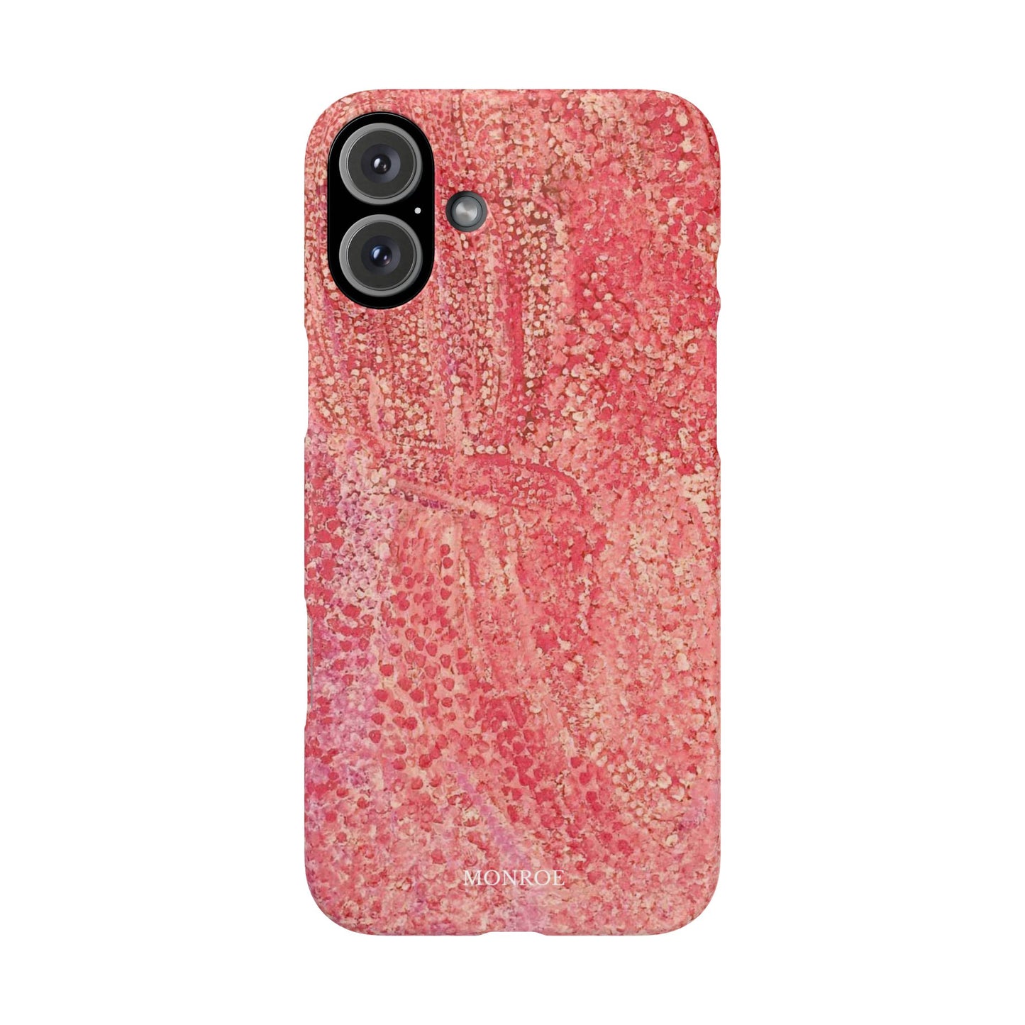 Pink Coral Texture Case