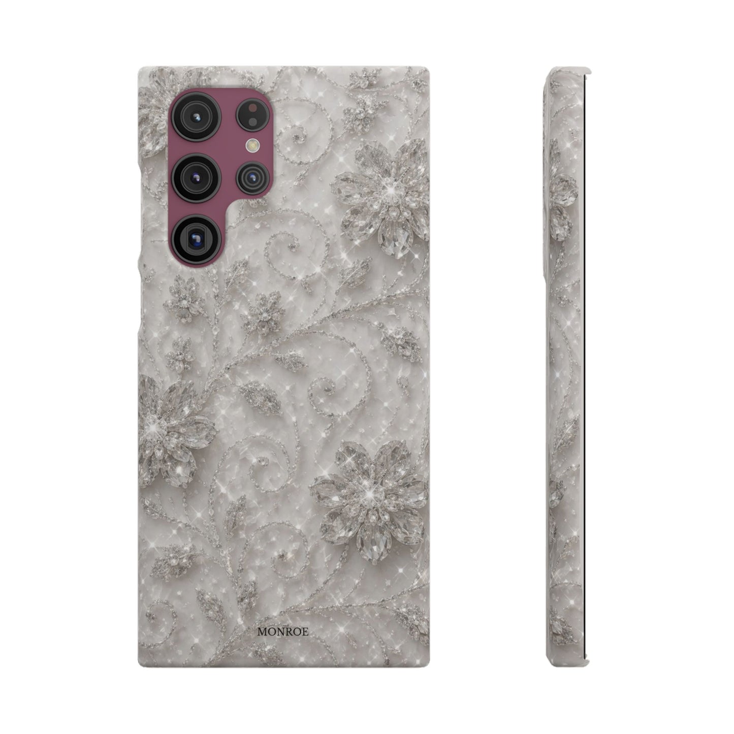 Glittery Floral Case