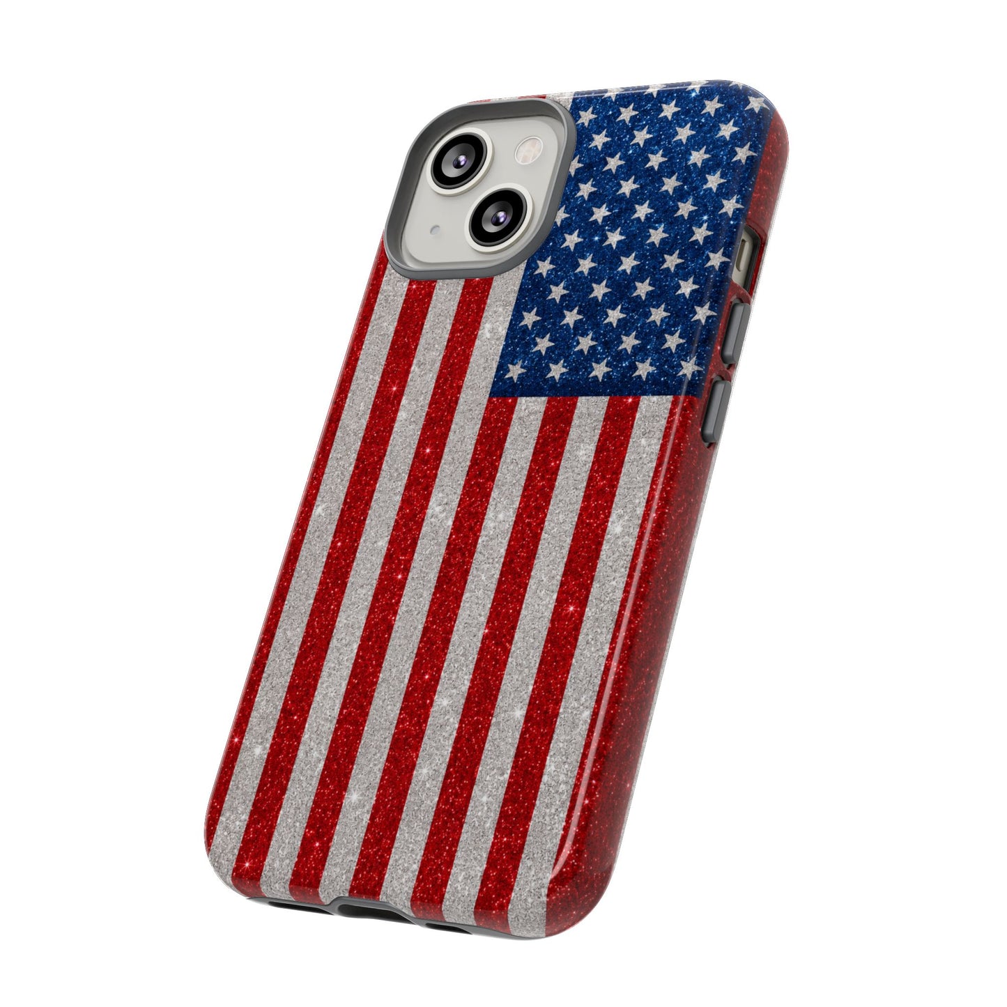 America Glitter Tough Case