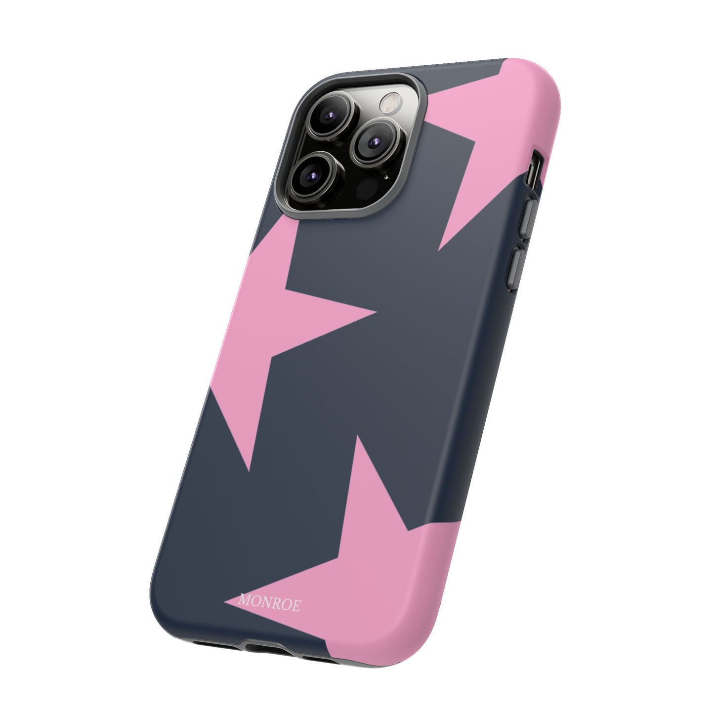 Navy & Pink Star Tough Cover