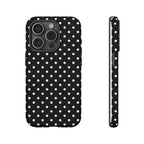 Black Polka Dot Phone Case