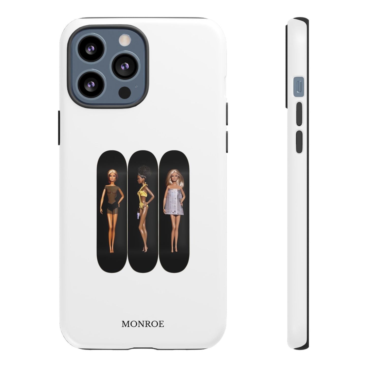 Retro Doll Skateboard Tough Case