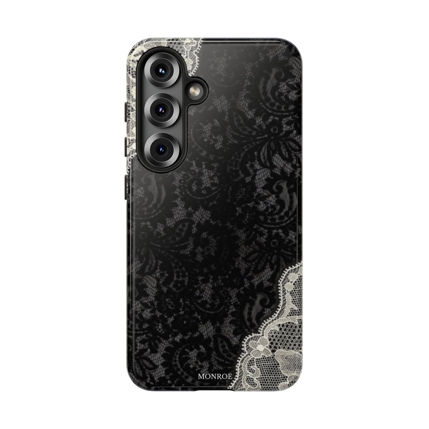 Black & White Edged Tough Case
