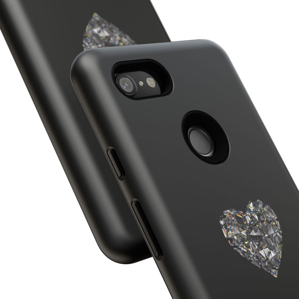 Crystal Heart Phone Case