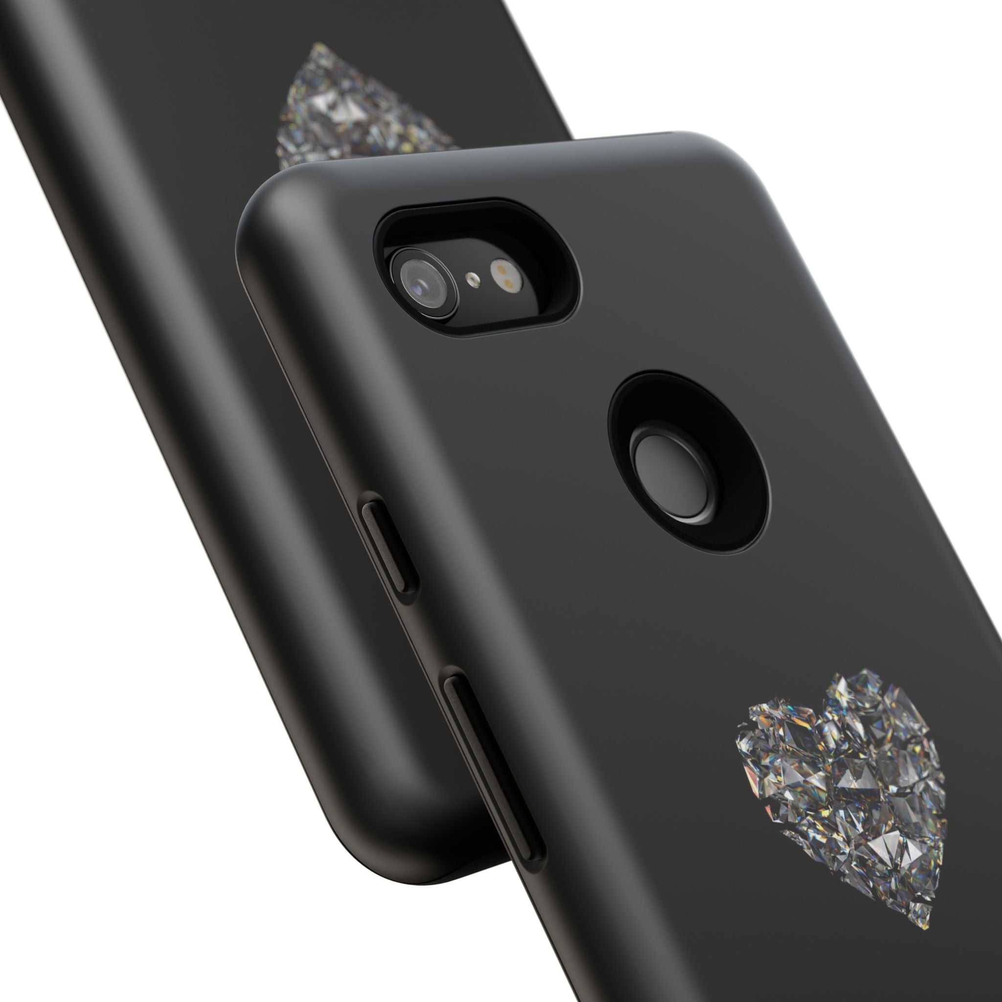 Crystal Heart Phone Case