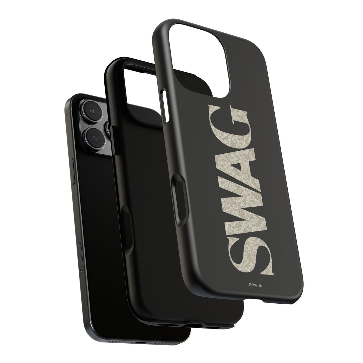 Lace Swag Black Tough Case