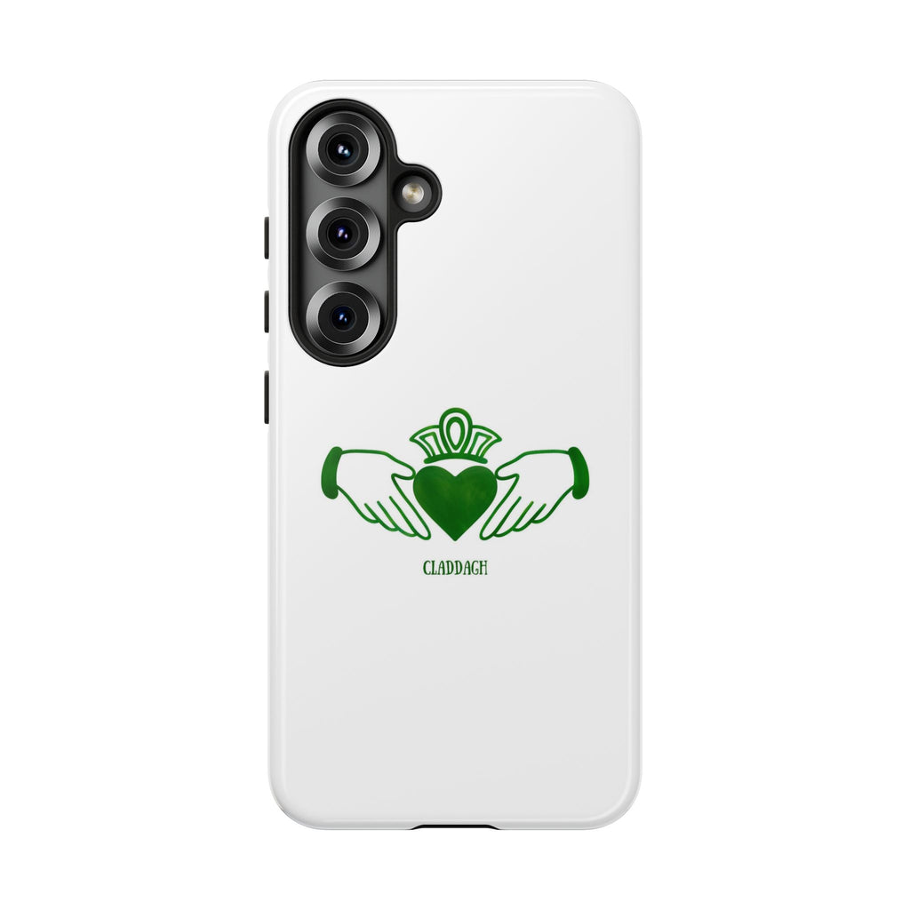 Irish Claddagh Symbol Green Tough Case