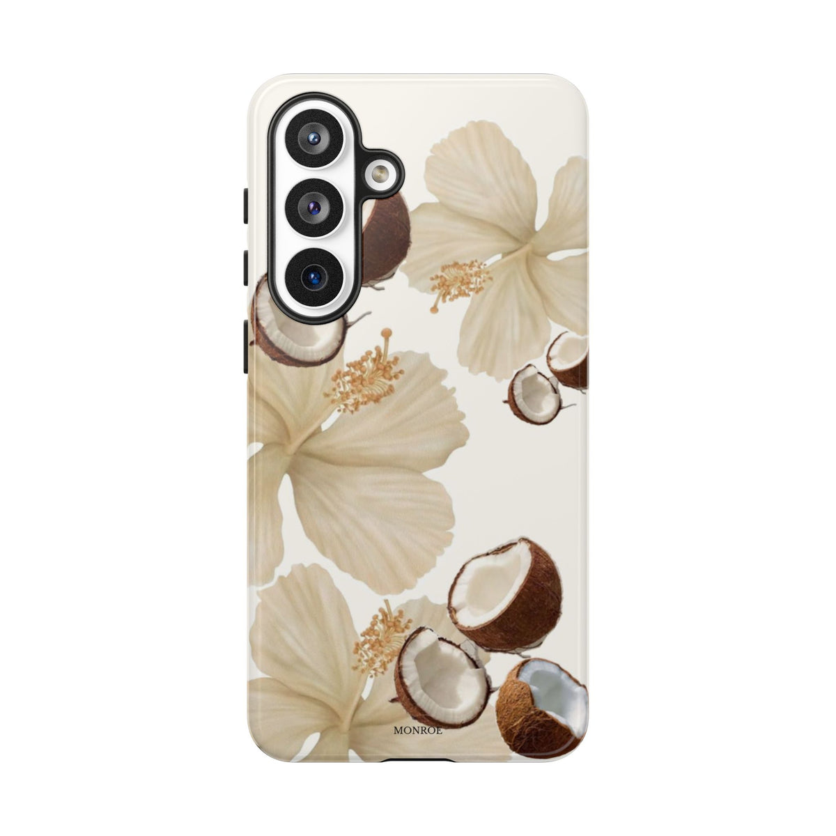 Tropical Coconut Floral Tough Case