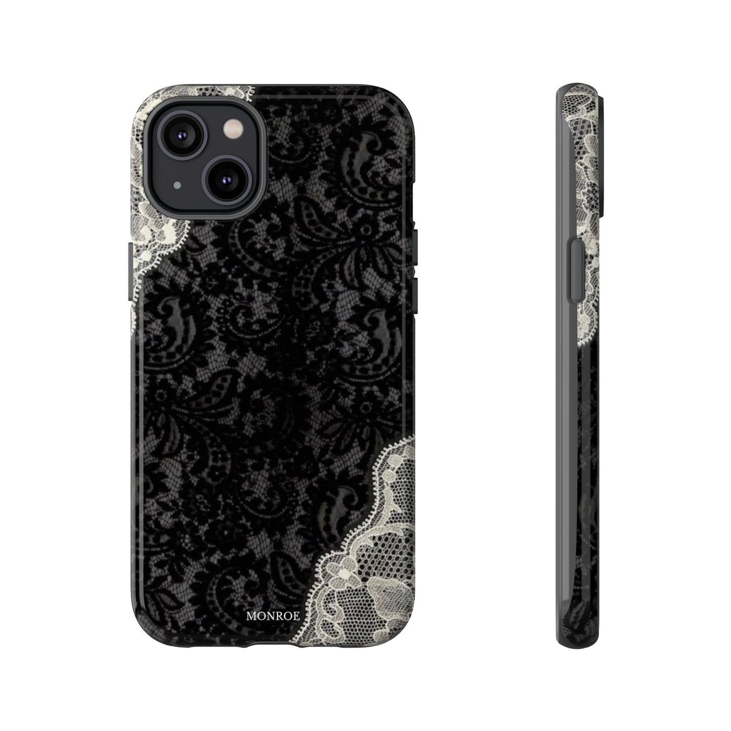 Black & White Edged Tough Case