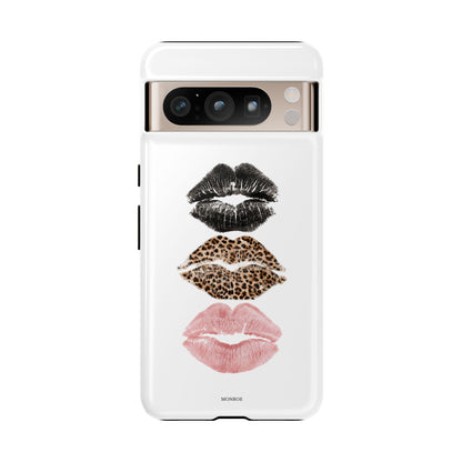 Leopard Glam Lip Tough Case