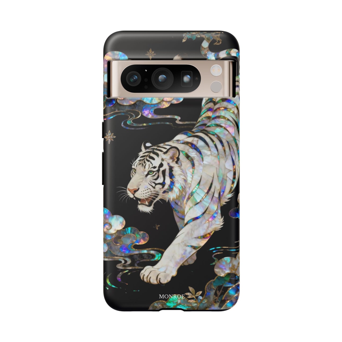Iridescent White Tiger Tough Case