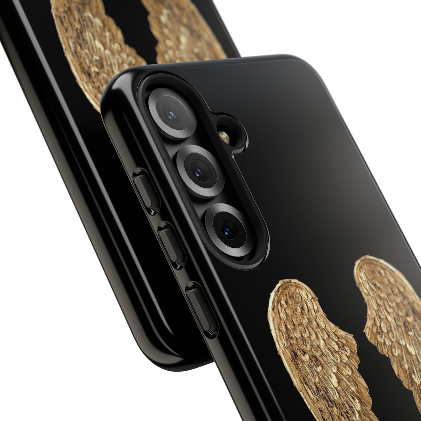Gold Angel Wings Tough Case