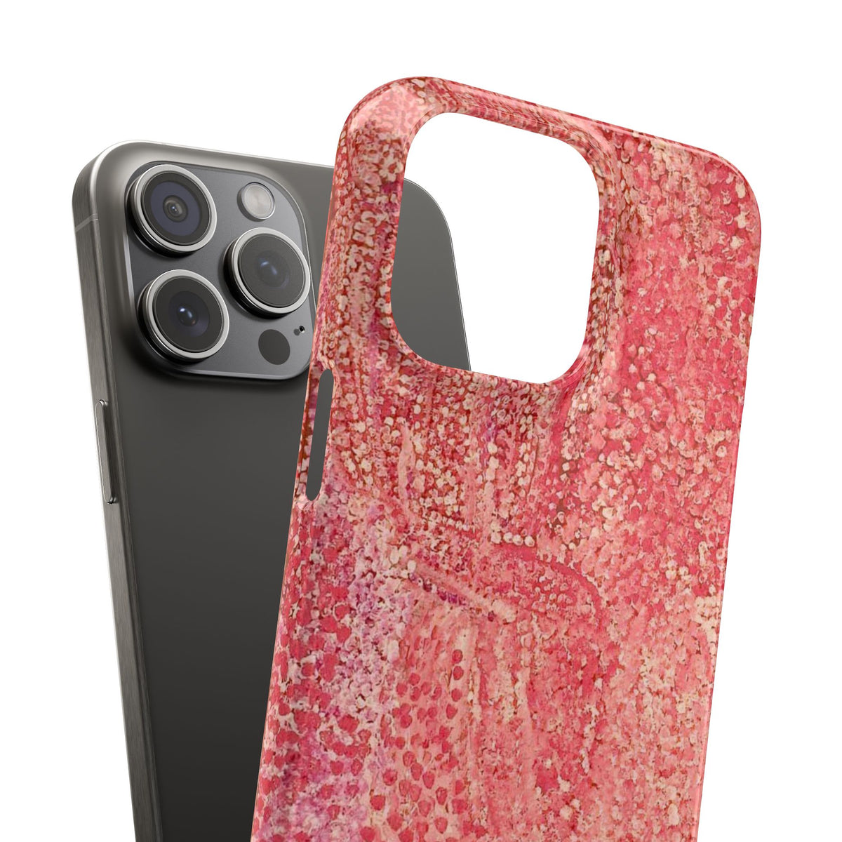 Pink Coral Texture Case