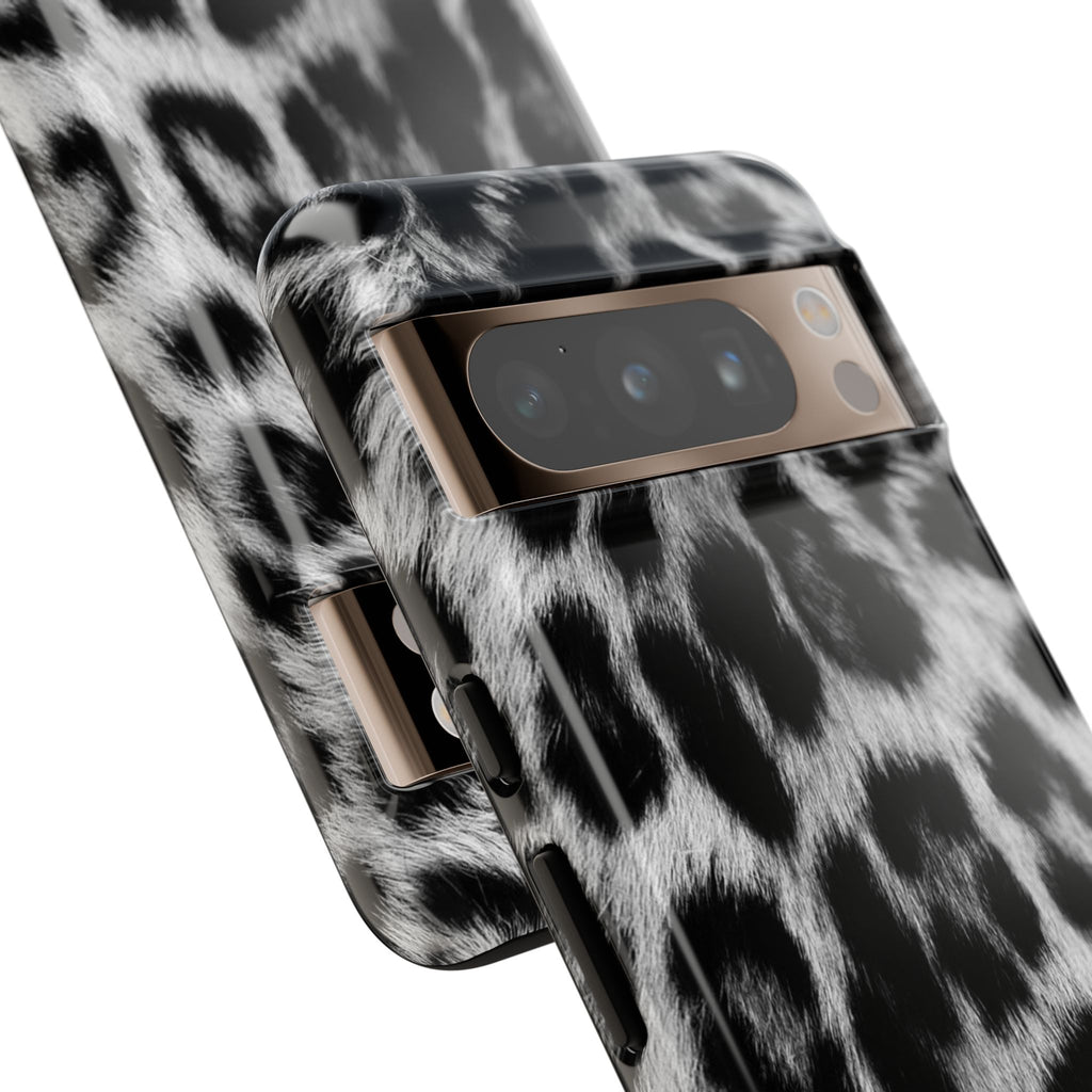 B&W Leopard Phone Case