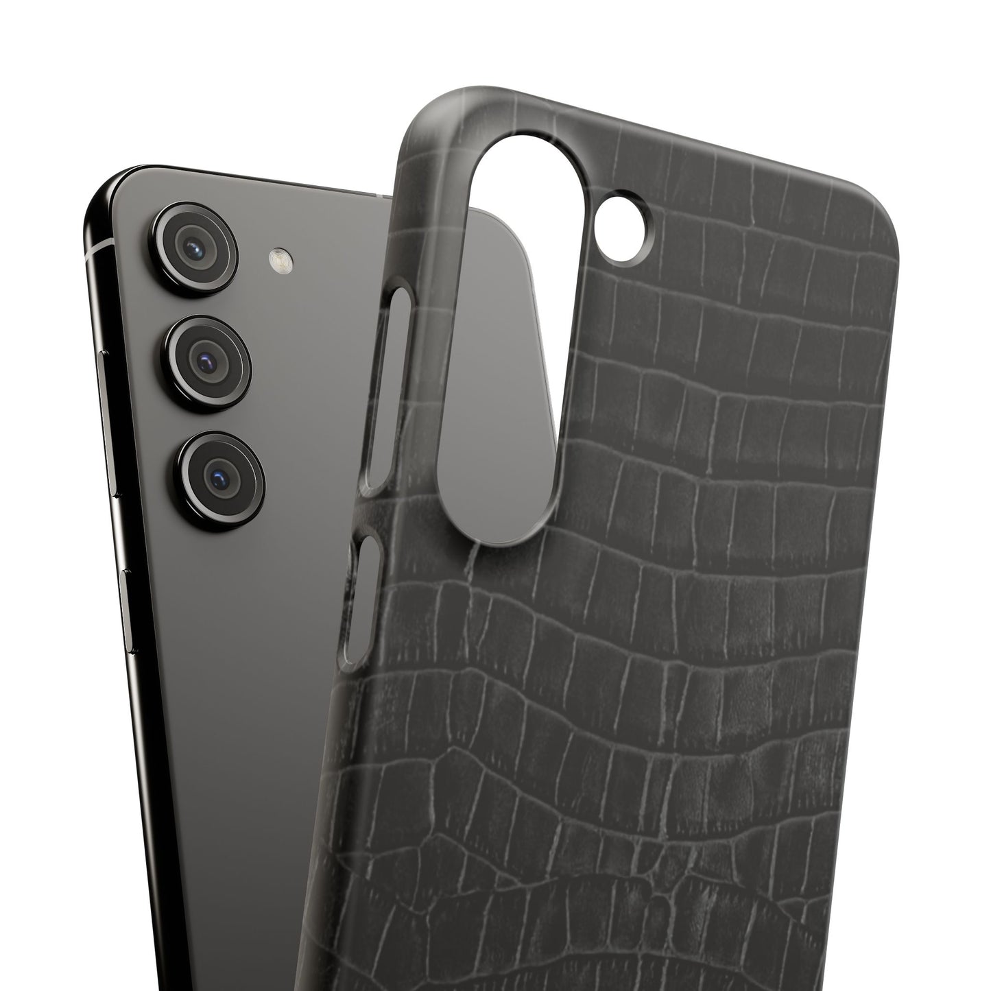 Black Croc Case