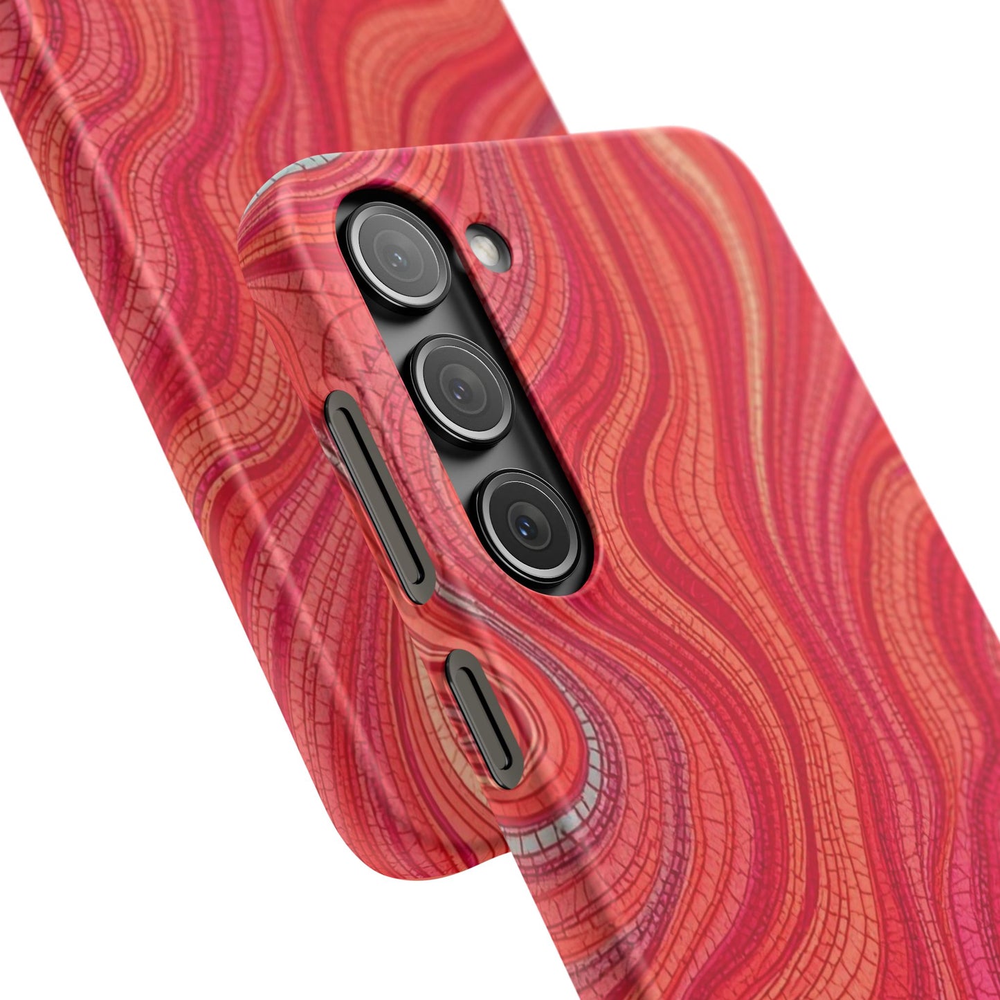 Retro Wavy Red Case