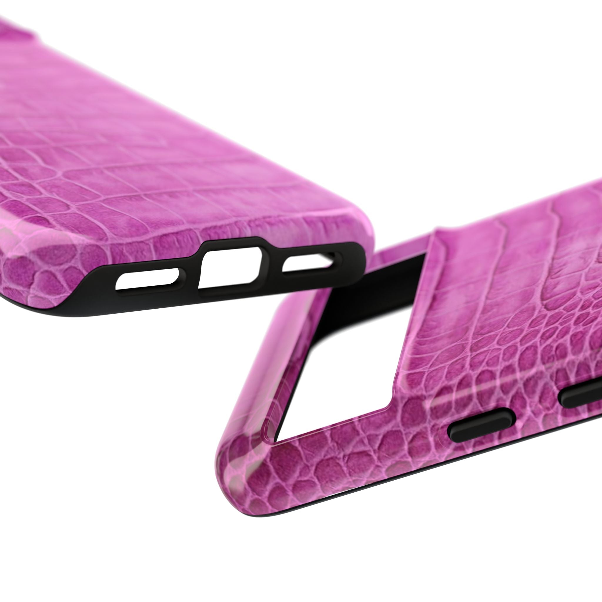 Purple Croc Phone Case